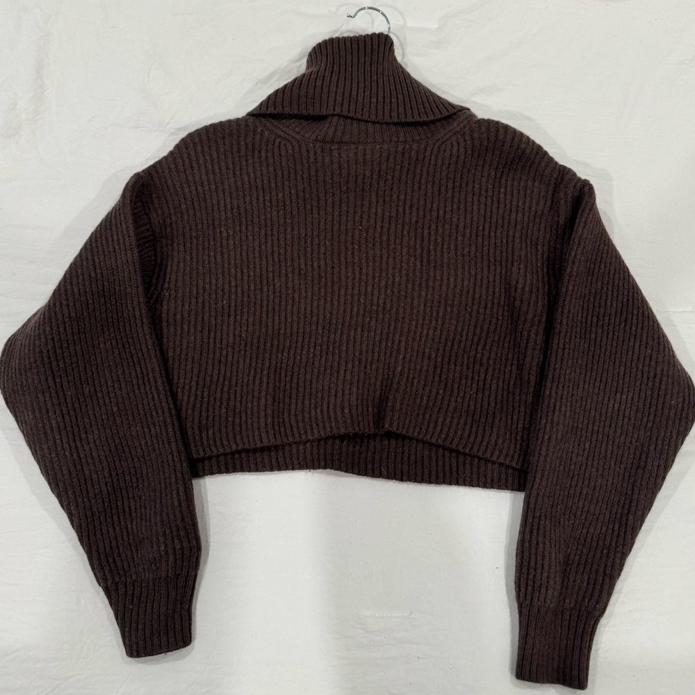 Aritzia Babaton Wool Cropped Turtleneck